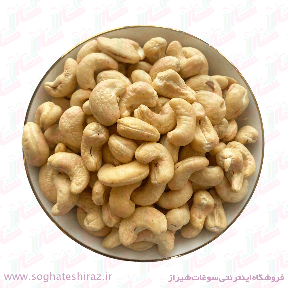 بادام هندی خام 500 گرمی