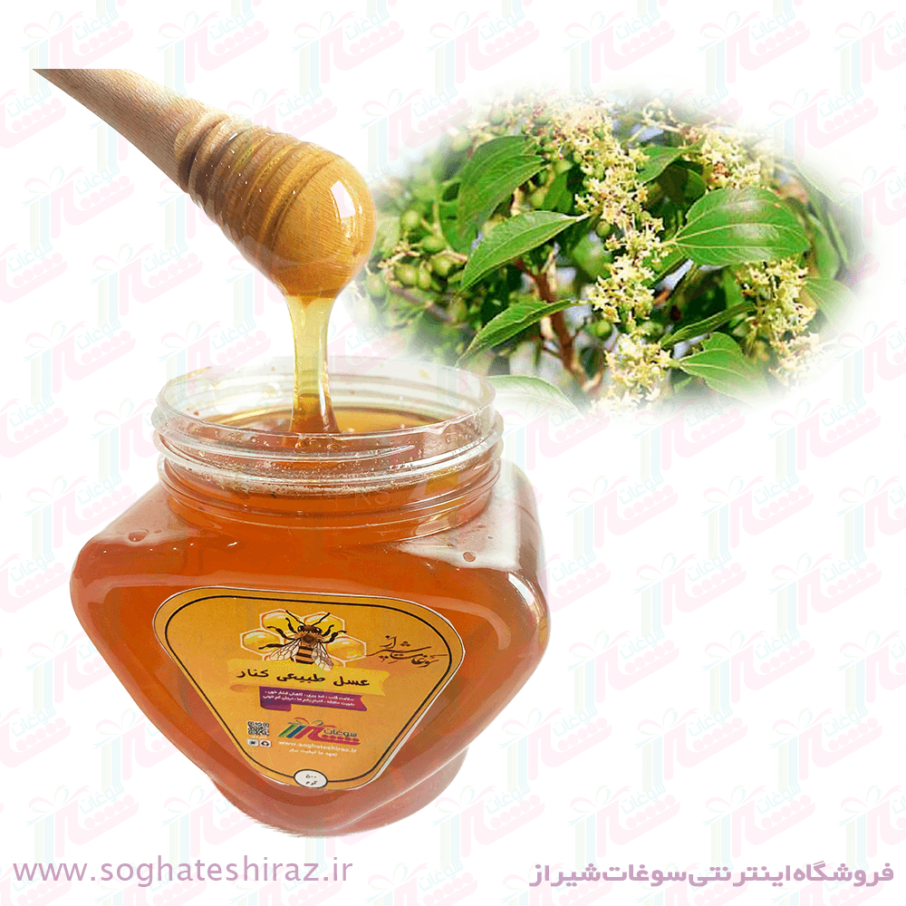 عسل کنار درجه یک سوغات شیراز 500 گرمی