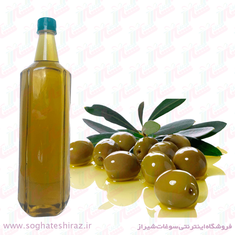 روغن زیتون ارگانیک بدون بو سوغات شیراز بطری ۱ لیتری
