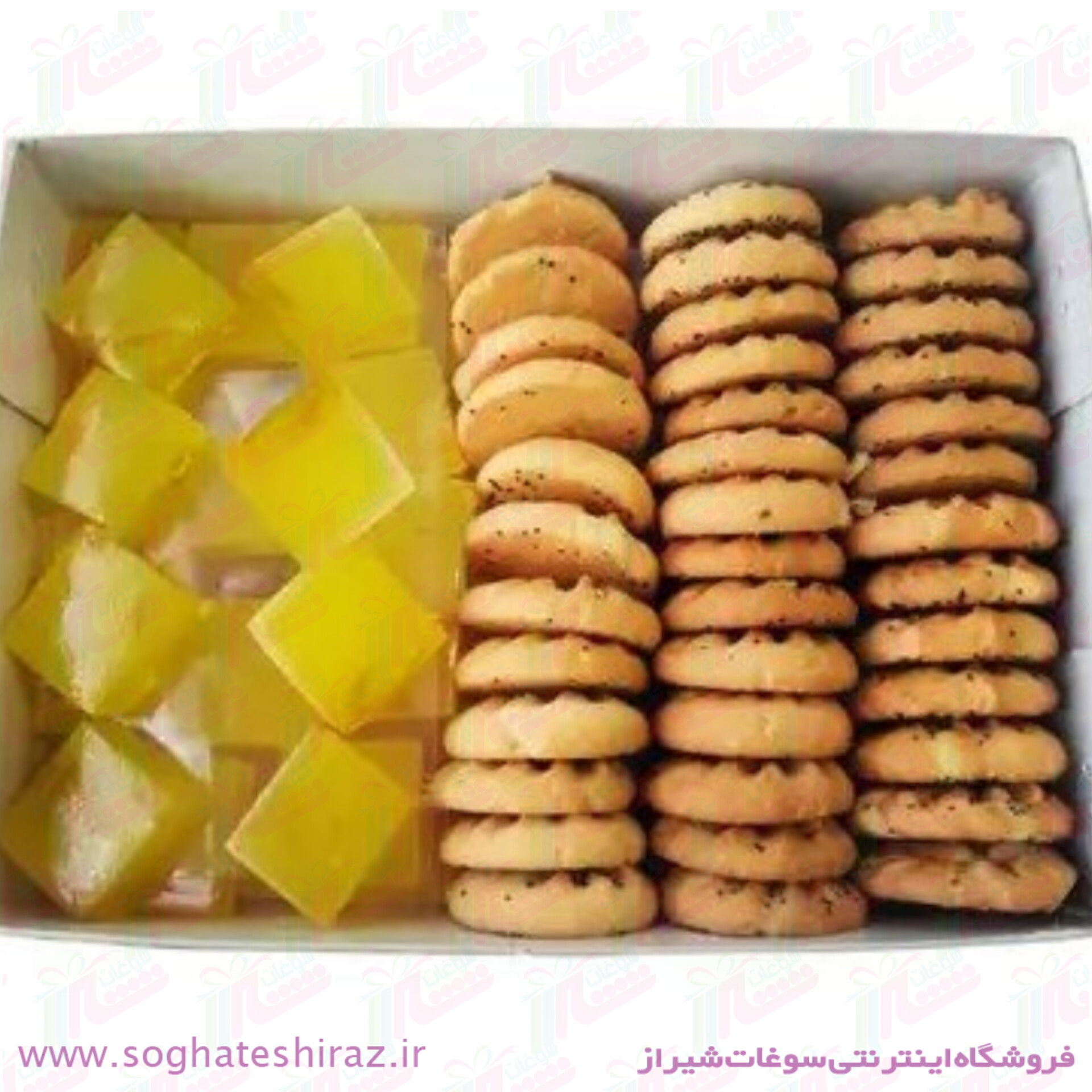 کلوچه مسقطی سوغات شیراز